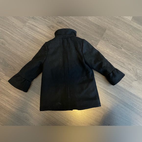 Black pea coat - GAP 2 year old girl - Picture 2 of 4